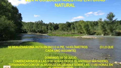 Ruta por los sotos en Villafranca