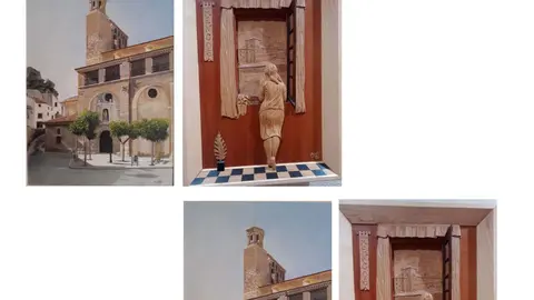 Exposici&oacute;n en Marcilla de talla y pintura