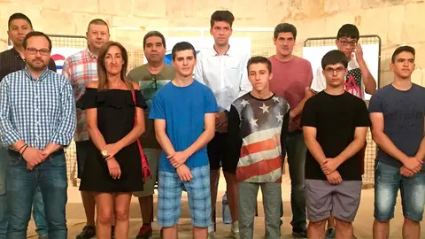 Algunos de los participantes de este Magistral de Ajedrez