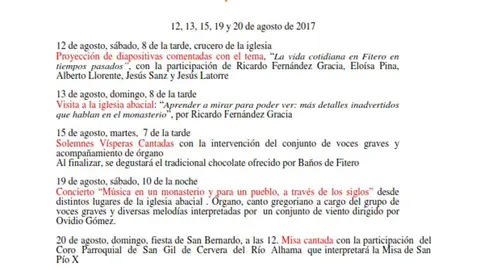 Historia, arte, m&uacute;sica y espiritualidad en el Monasterio de Fitero
