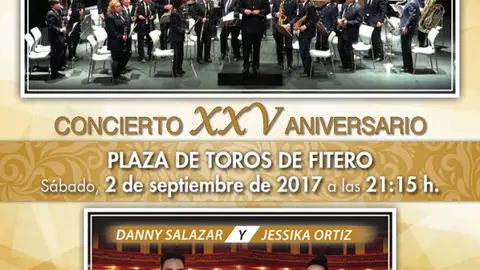 Gala 'Juntos para siempre. Homenaje a Roc&iacute;o D&uacute;rcal y Juan Gabriel' con la Banda de M&uacute;sica de Fitero