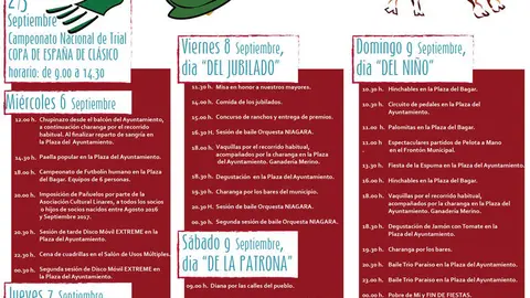 Fiestas patronales de Cornago en honor a la Virgen de la Soledad
