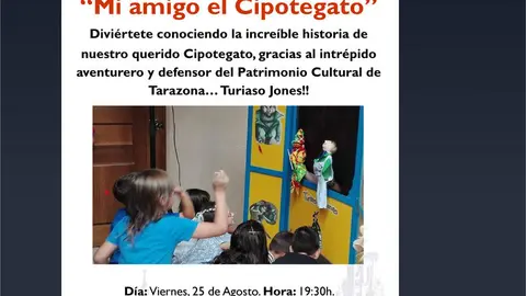 T&iacute;teres en Tarazona 'Mi amigo el Cipotegato'