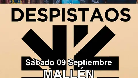 Concierto en Mall&eacute;n de Despistaos