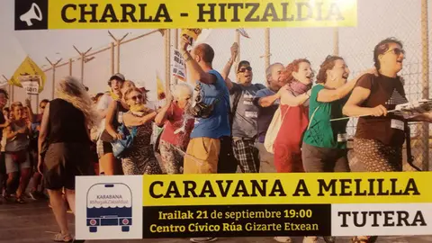 Charla en Tudela 'Caravana a Melilla'