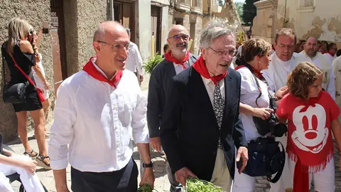 Rafael Moneo en la procesi&oacute;n de Santa Ana