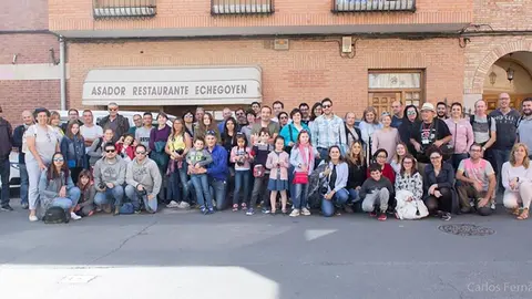 Participantes de la segunda edici&oacute;n de este rally murchantino. Foto: Carlos Fern&aacute;ndez