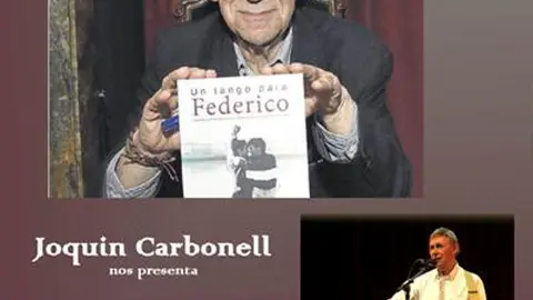 Joaqu&iacute;n Carbonell presenta su libro &lsquo;Un tango para Federico&rsquo; en Marcilla