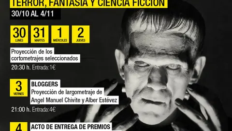 Certamen internacional de cortometrajes de terror, fantas&iacute;a y ciencia ficci&oacute;n &lsquo;El Cuervo 17&rsquo; en Cintru&eacute;nigo