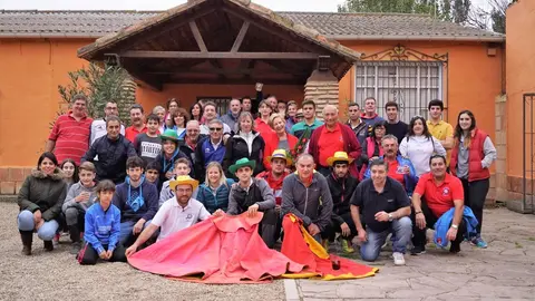 Club Taurino de Valtierra en la celebraci&oacute;n del D&iacute;a del socio