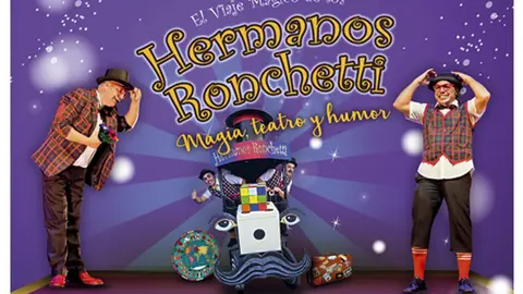 Espect&aacute;culo de magia en Caparroso con los hermanos Ronchetti