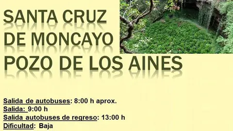 Senderismo con la Mancomunidad Deportiva Navarra Sur a Santa Cruz de Moncayo y Pozo de los Aines