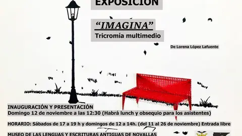 Exposici&oacute;n de pintura en Novallas 'Imagina' de Lorena L&oacute;pez Lafuente