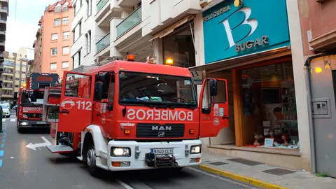 Incendio en la calle Capuchinos
