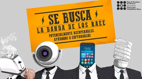 Se busca la banda de los RAEE