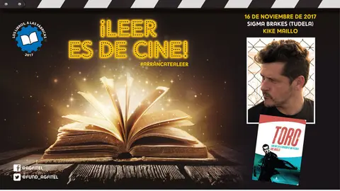 Leer es de cine 'Los libros, a las f&aacute;bricas' Encuentro en Tudela con el director de cine Kike Maillo 