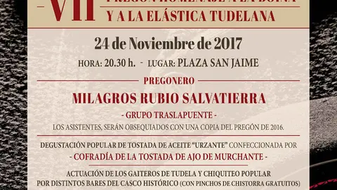 VII Preg&oacute;n homenaje a la boina y a la el&aacute;stica tudelana