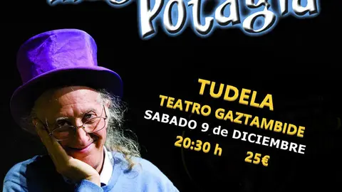 Espect&aacute;culo en Tudela 'Magia Potagia' con Juan Tamariz