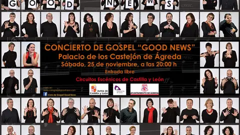 Concierto en &Aacute;greda de Gospel 'Good News'