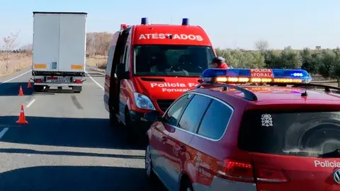 Accidente en la NA113