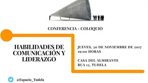 Conferencia-coloquio en Tudela sobre habilidades sociales y coaching