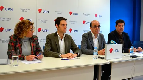 Presentaci&oacute;n de las enmiendas de UPN Sayas, Alberto Catal&aacute;n Casado