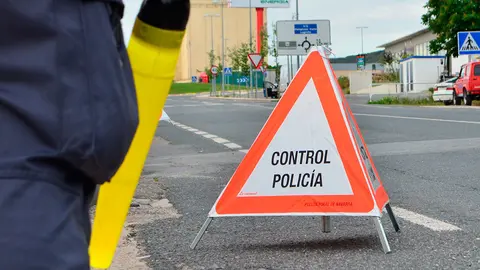 Un control de la Polic&iacute;a Foral