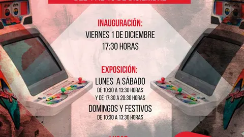 Retrotudela 2017 Exposici&oacute;n de maquinas recreativas arcade en Tudela