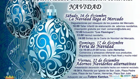 Actividades en Tudela de dinamizaci&oacute;n comercial por Navidad