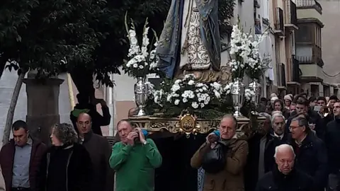Procesi&oacute;n de la Inmaculada Concepci&oacute;n en Cervera del R&iacute;o Alhama