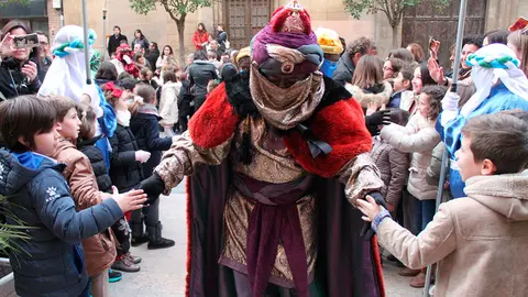 Llegada de los Reyes Magos al Ayuntamiento
