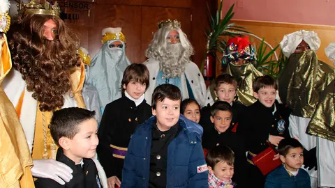 Los Reyes Magos a su paso por Murchante