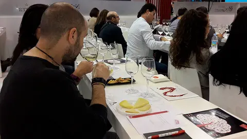 Una de las catas de vino celebradas