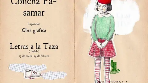 Exposici&oacute;n en Tudela de la obra gr&aacute;fica de Concha Pasamar
