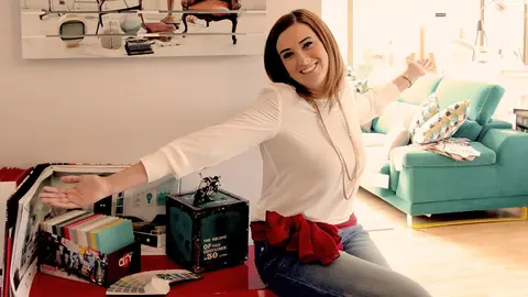 Sara Yanguas en su despacho de Corella