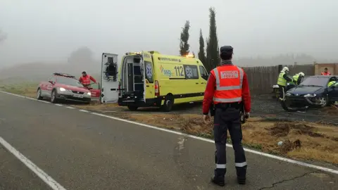 Accidente en la NA-8703