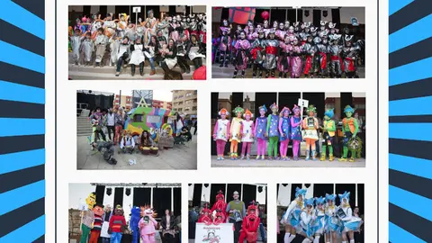 Concurso de disfraces de Carnaval en Ejea de los Caballeros