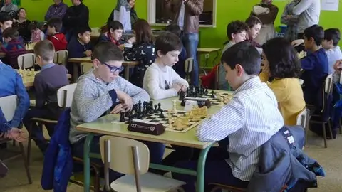 Torneo de ajedrez colegio Alfonso X el sabio de San Adri&aacute;n