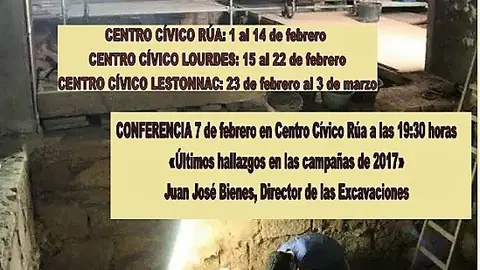 Actividades en Tudela en torno a las &uacute;ltimas excavaciones realizadas en San Nicol&aacute;s