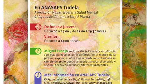 Exposici&oacute;n de pintura en Tudela de Miguel Espejo