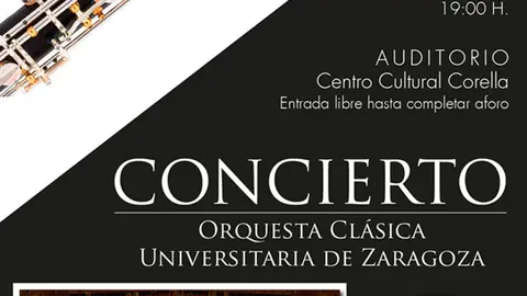 Concierto en Corella a cargo de la Orquesta Cl&aacute;sica Universitaria de Zaragoza