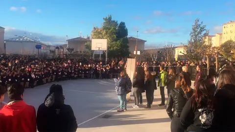 La Cruz de Lampedusa esta ma&ntilde;ana en el patio de la Anunciata