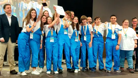 El equipo ganador de la Anunciata