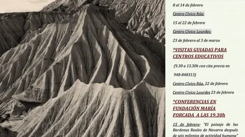 Exposici&oacute;n itinerante en Tudela&nbsp;sobre Geolog&iacute;a de las Bardenas