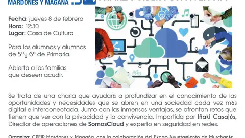 Charla en Murchante sobre ciberconvivencia