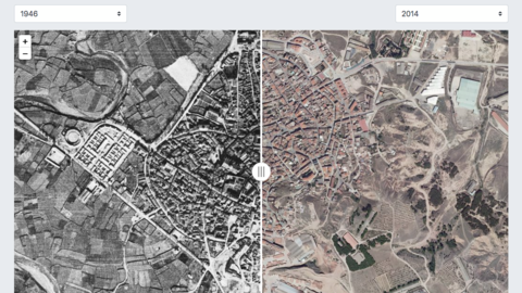 Comparativa de Alfaro entre 1946 y 2014
