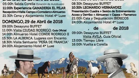 Excursi&oacute;n del Club Taurino Gracurris de Corella rejoneador Leonardo Hern&aacute;ndez y Ganader&iacute;a El Pilar