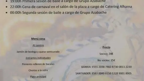Carnaval en Cornago