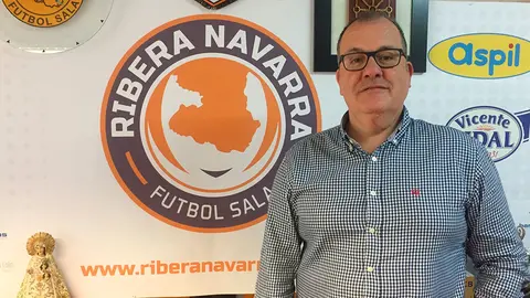 Alberto Ram&iacute;rez, presidente del Ribera Navarra