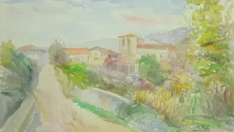 Exposici&oacute;n de pintura en Castej&oacute;n 'Un pintor navarro' de Anastasio Mateo